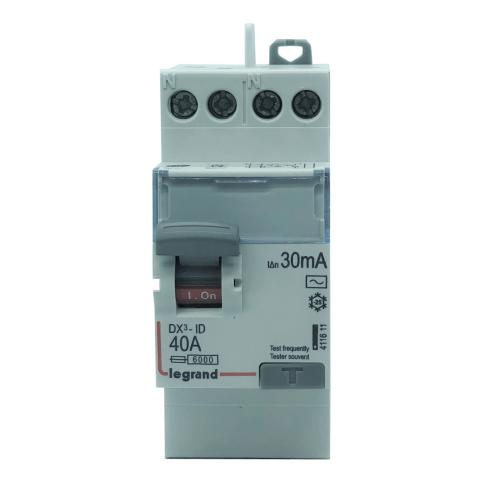 DX3-ID 2P 40A AC 30MA TG