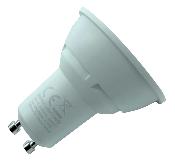 Lampe LED GU10 6W 4000°K Dimmable faisceau ecl. 75°