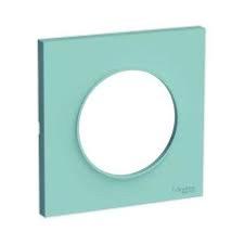 Odace Styl plaque Bleu Cian 1 poste