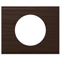 PLAQUE 1P TEINTE WENGUE