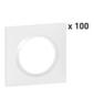 PLAQUE 1P BLANC X100
