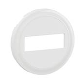 Enjoliveur Fibre Opt. Sc/Apc Blanc