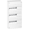 Resi9 - Coffret en saillie Blanc (RAL 9003)- 3 rangées de 13 modules