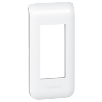 PLAQUE 1M 1/2 POSTE BLANC