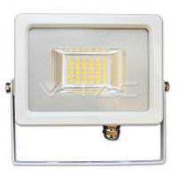Projecteur LED 20 W chassis blanc éclairage blanc neutre (4500° K)