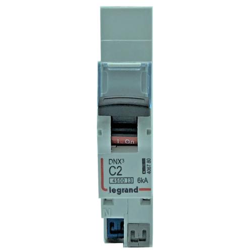 Disjoncteur Legrand 2A - Courbe C