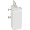 EMBOUT 32X12,5 BLANC