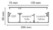 GTL 13 modules 2 compartiments