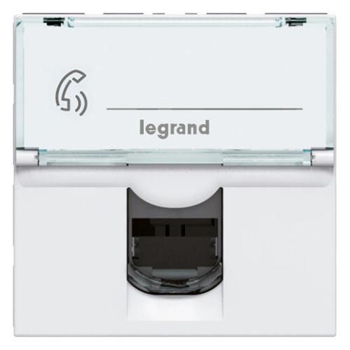 LEGRAND Mosaic prise RJ45 catégorie 6 FTP