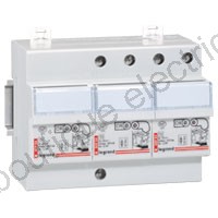 Legrand 412200 Parafoudre pour ligne téléphonique/ligne de communication 10  à 20kA -1 module