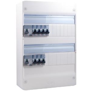 Tableau électrique pré-équipé modulable LEGRAND DRIVIA 13 modules 2 rangées, raccordement auto