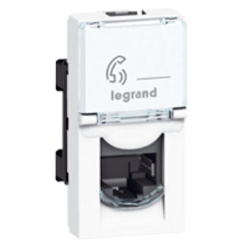 LEGRAND Mosaic prise RJ45 catégorie 6 FTP