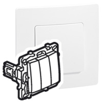 INTERRUPTEUR TRIPLE NILOÉ - 10 AX - 250 V~ - PUR