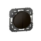 LEGRAND Dooxie Double Poussoir- Noir