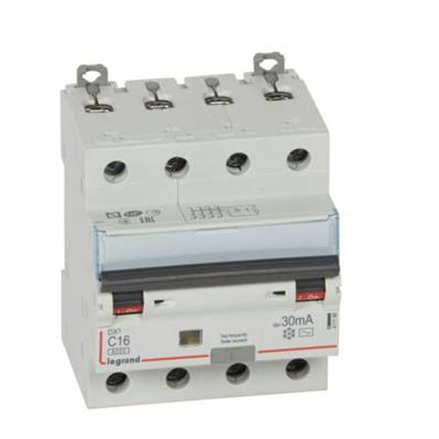 DX3 4P C16 6000a AC 30ma 4m