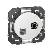 LEGRAND Dooxie prise TV ET RJ45 catégorie 6 STP- Blanc