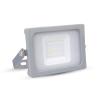 Projecteur LED 10 W chassis gris éclairage blanc froid (6000° K)