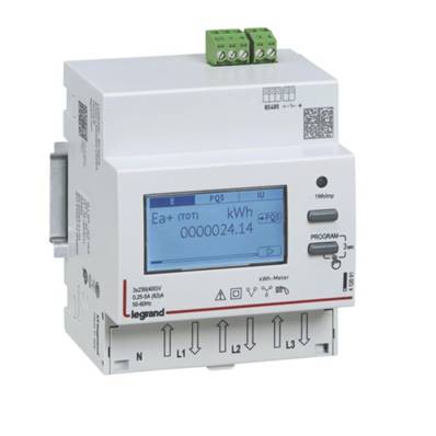 Compteur tri 63a 2t rs485