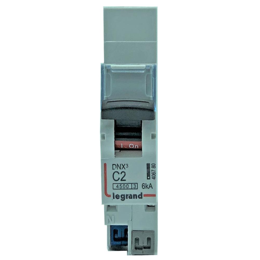 DISJONCTEUR AUTOMATIQUE LEGRAND 406780 2A, La Boutique Electrique