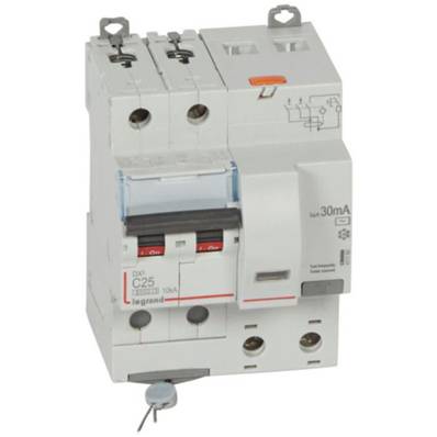 DX3 2P C25 6000a AC 30ma 4m