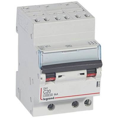 DX3 3P C20 4500a/6ka auto