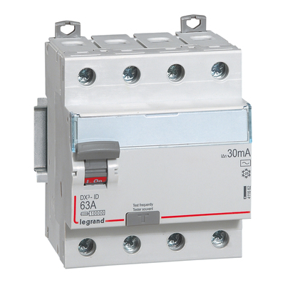 photo Interrupteur Différentiel Legrand DX3 4P 63A