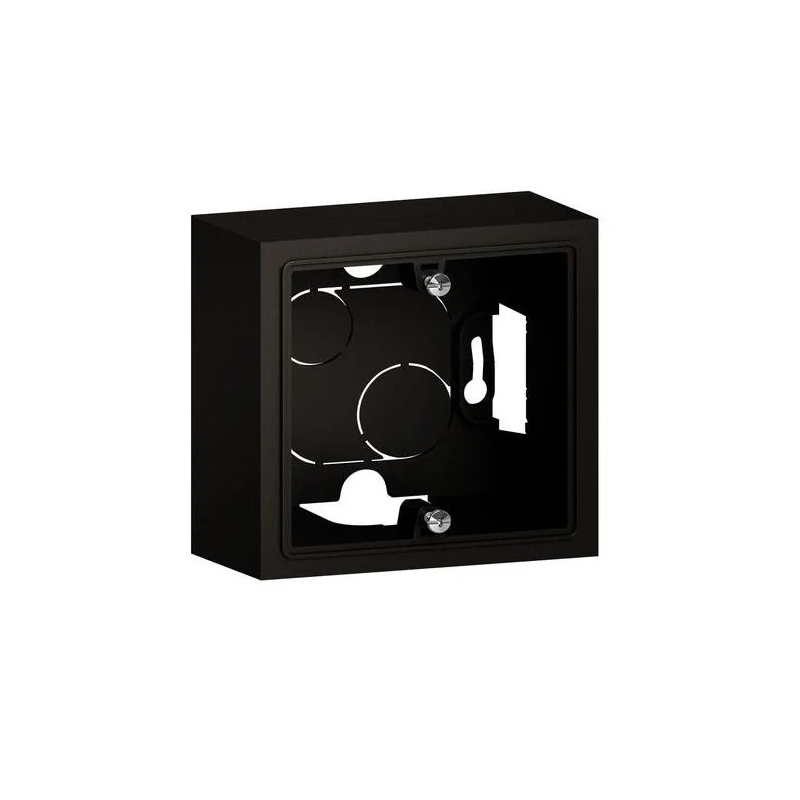 LEGRAND Cadre Saillie 1 Poste Dooxie Noir Velours - 600241